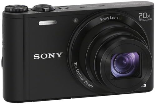 SONY デジタルカメラ Cyber-shot WX300 2110万画素 光学20倍 ブラック