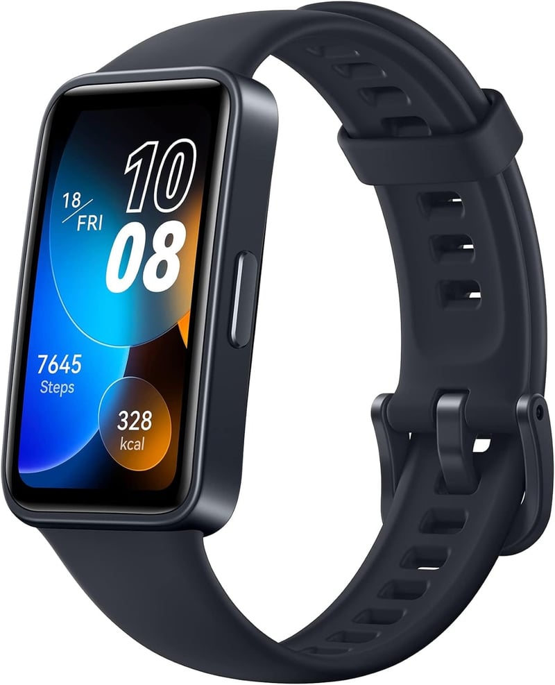 HUAWEI Band 8 スマートウォッチ - 14日間バッテリー、健康管理機能、軽量デザイン、iOS＆Android対応