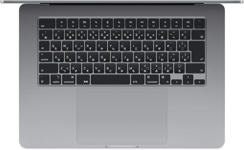 2024年モデル MacBook Air 15インチ M3チップ 16GBメモリ 256GB スペースグレイ 日本語キーボード