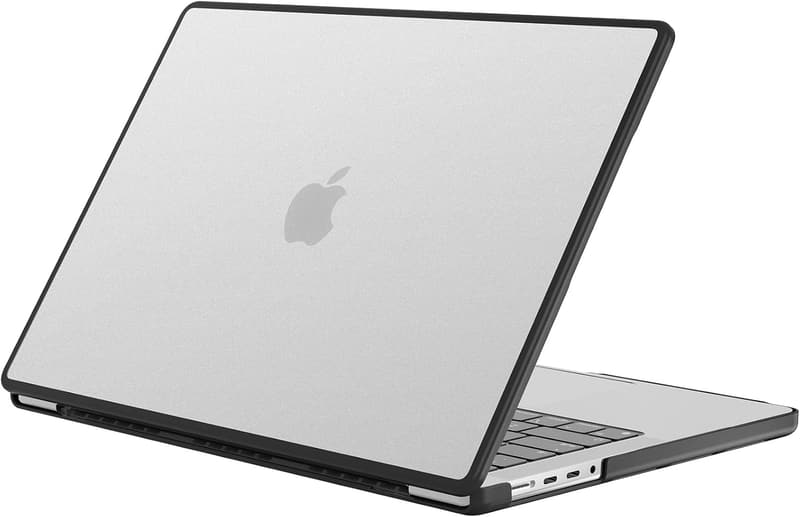 MacBook Pro 16 (2021/2022) 対応 TPUハードシェルカバー - マット仕上げ すり傷防止クリアケース