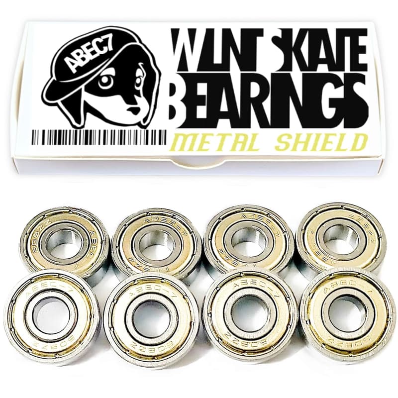 スケートボード用ハイスピードABEC7ベアリング【国内ブランド】【低粘度ルーブ】