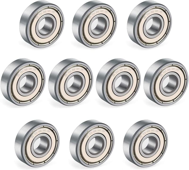 MR608ZZ ミニチュアボールベアリング（内径8mm×外径22mm×幅7mm）両シールド付 10個セット