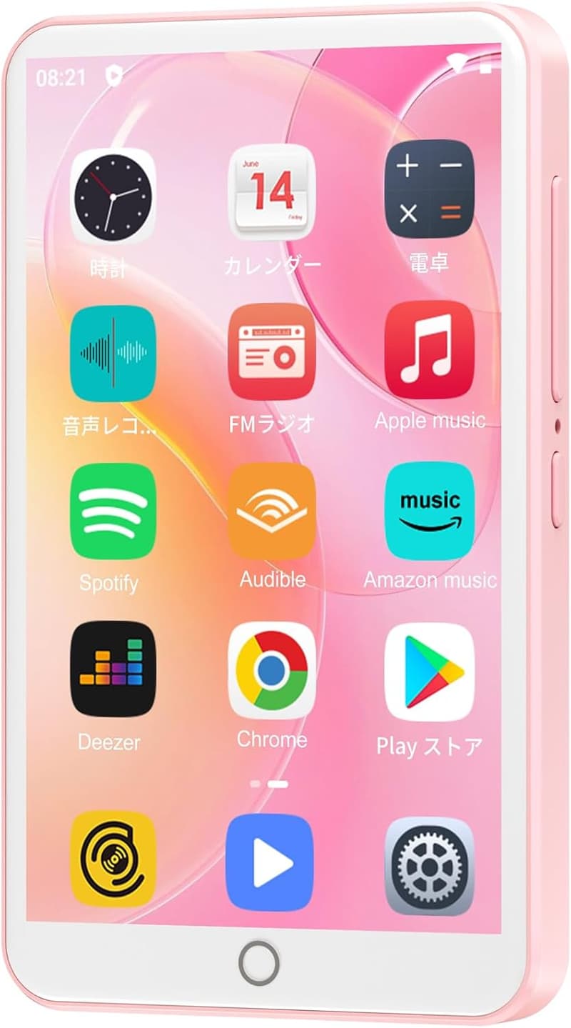 音楽検索可能な8コアMP3プレーヤー 80GB WiFi Bluetooth搭載 4インチ 1080P動画再生 日本語キーボード対応 M303