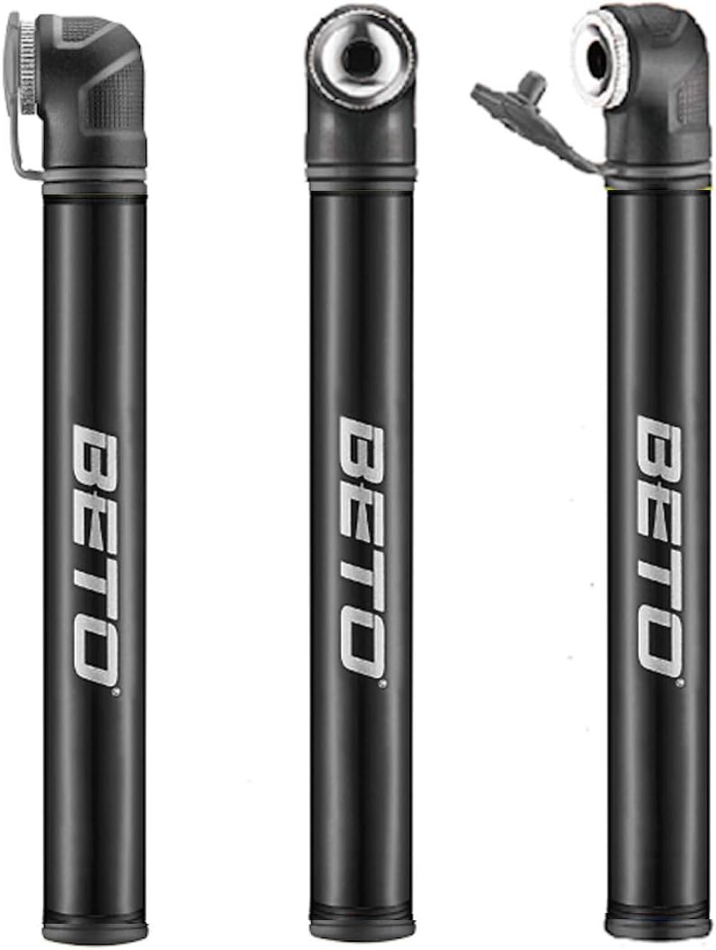 世界最小 ミニポンプ 自転車用 携帯空気入れ 仏式バルブ対応 120psi