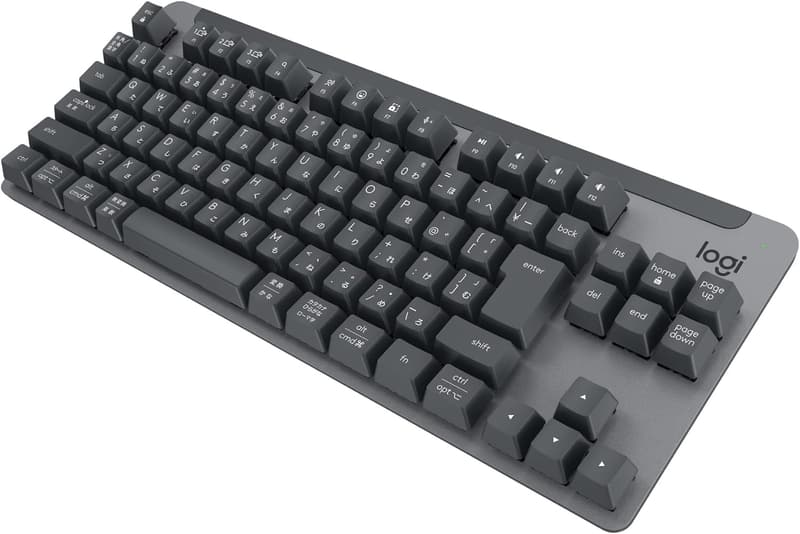 ロジクール SIGNATURE K855GR 無線メカニカルキーボード 日本語配列 テンキーレス グラファイト