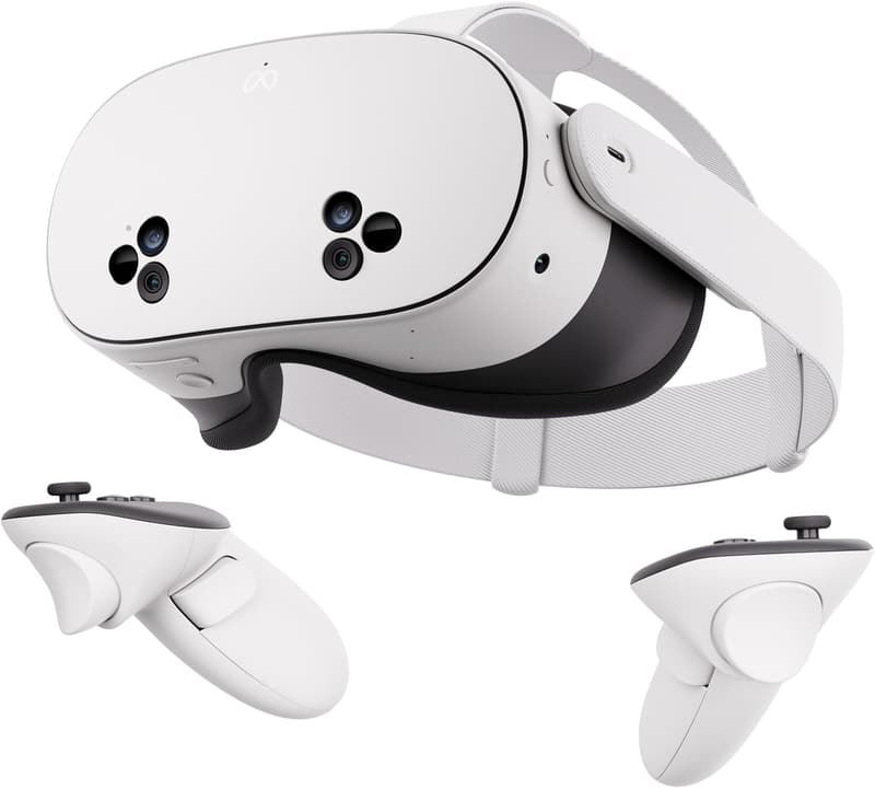 Meta Quest 3S 128GB | 複合現実(MR)オールインワンヘッドセット | 3ヶ月無料体験付き