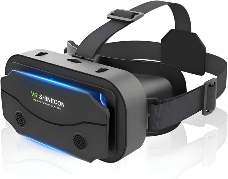 スマホ用VRゴーグル 1080P 超広角120°視野角 メガネ対応