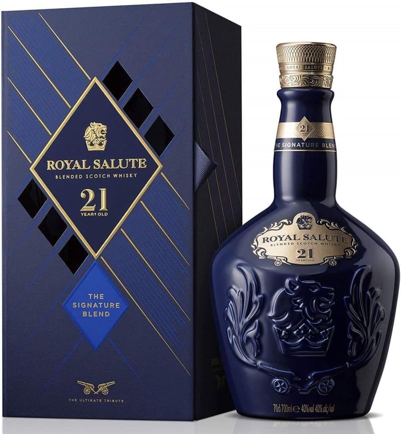 ロイヤルサルート 21年 シグネチャーブレンド 青ボトル 700ml 40度 [並行輸入]