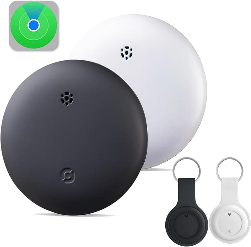 2025年最新 MFI認証 AirTag 2個セット 紛失防止 スマートトラッカー GPS追跡タグ