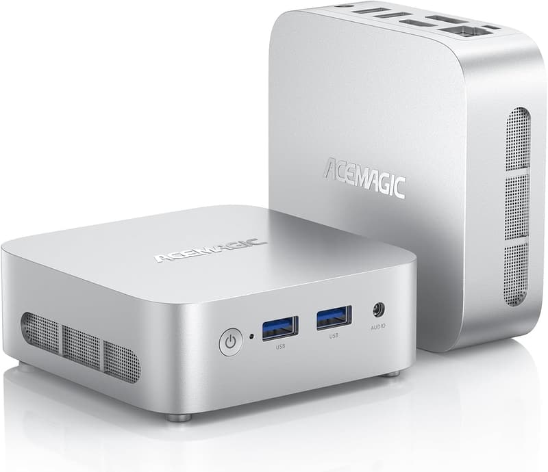 12世代ミニPC ACEMAGIC N97 16GB/512GB SSD Windows11 Pro 4コア 4K出力 静音設計