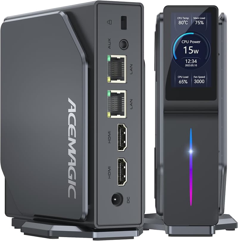 2024年最新型ミニPC N97 16GB/512GB 静音・4K対応・WIFI 6・Windows 11