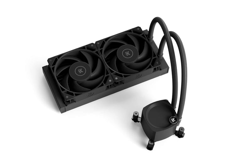 【予約 7月中旬～下旬】EK-Nucleus AIO CR240 Dark 水冷CPUクーラー 120mmファン付き - Intel & AMD対応