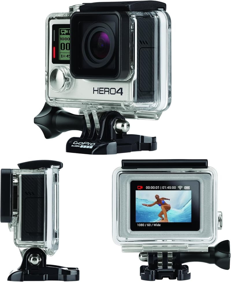 GoPro ウェアラブルカメラ HERO4 シルバーエディション 2.7K30/1080p60 国内正規品