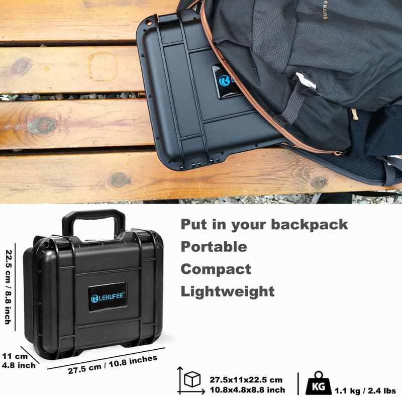 Gopro Hero防水ハードケース（Hero 8〜13・アクションカメラ対応）