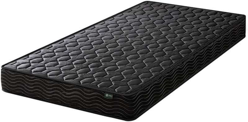 シングルポケットコイルマットレス 20cm ブラック 硬め 耐久性 体圧分散 通気性 5年保証