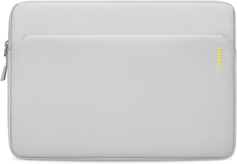 13インチ MacBook Air/Pro対応 薄型撥水パソコンケース ライトグレー