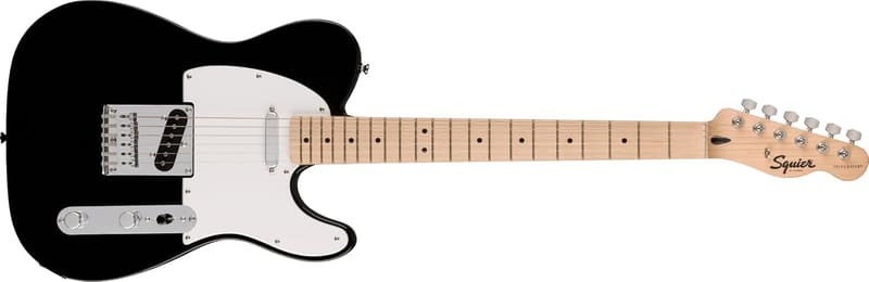 エレキギター Squier Sonic™ Telecaster® ソフトケース付き - メイプル指板、ホワイトピックガード