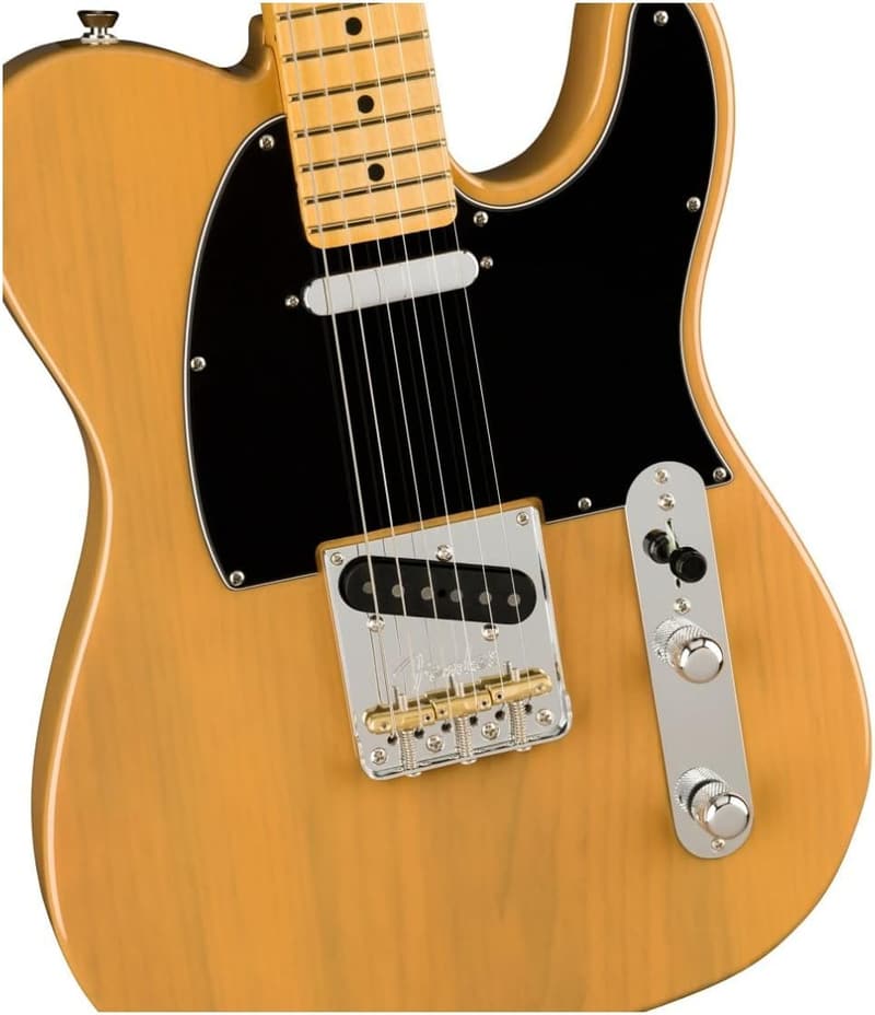 Fender エレキギター American Professional II Telecaster® メイプル指板 バタースコッチブロンド