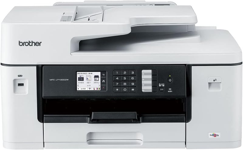 ブラザー A3インクジェット複合機 MFC-J7100CDW (FAX/ADF/自動両面印刷)