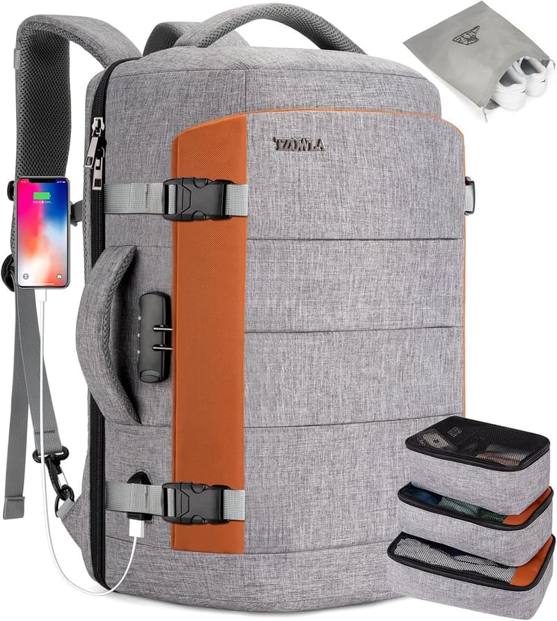 40L 旅行用 ラップトップ バックパック メンズ・レディース