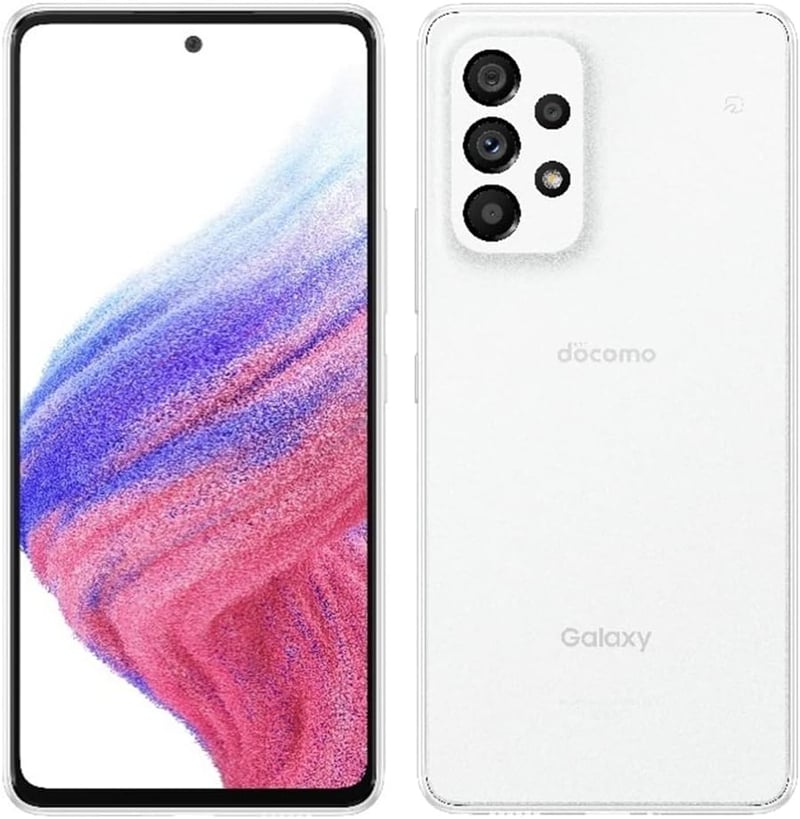 SIMフリー Galaxy A53 5G SC-53C オーサムホワイト スマートフォン