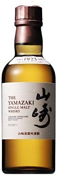 山崎シングルモルトウイスキー 180ml 日本製