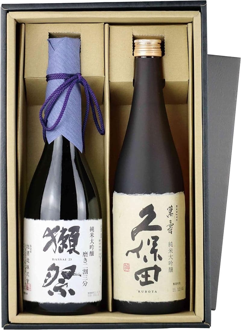獺祭・久保田飲み比べセット（純米大吟醸720ml×2本）