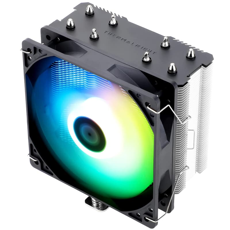THERMALRIGHT AssassinX 120 SE ARGB CPUクーラー 4本ホットパイプ 静音ファン対応 AMD/Intel対応
