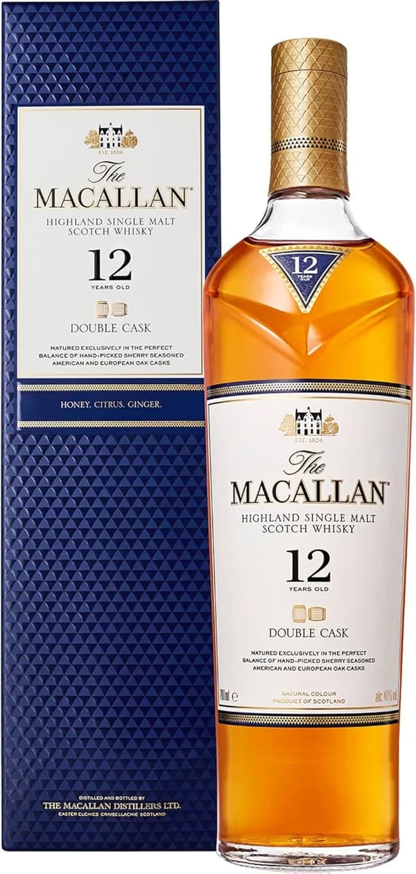 マッカラン ダブルカスク 12年 シングルモルトウイスキー 700ml ギフトセット