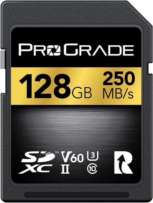 ProGrade Digital SDXC UHS-II V60 ゴールド 128GB メモリーカード【Amazon.co.jp限定】