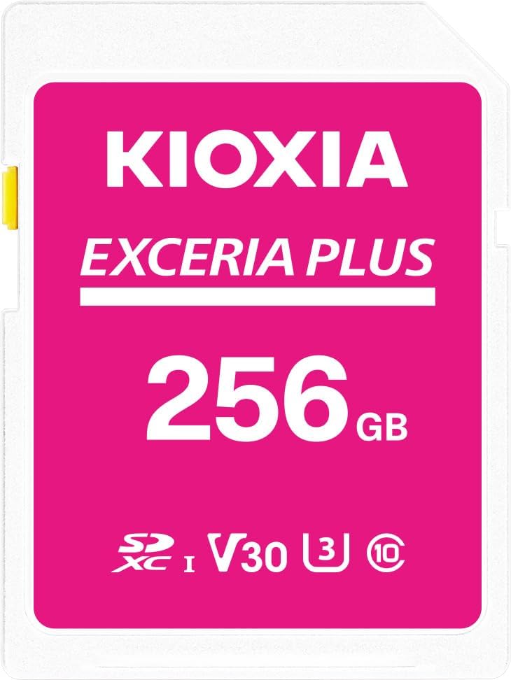 KIOXIA 【日本製】256GB SDカード EXCERIA PLUS UHS-I U3 V30 Class10 4K対応 5年保証
