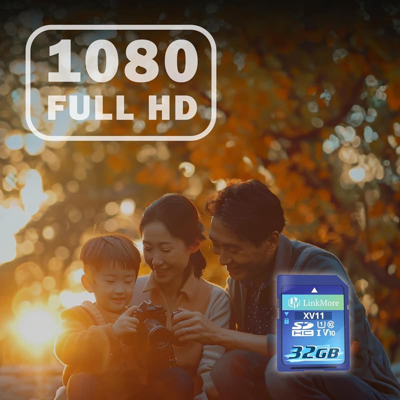 フルHD動画対応 32GB SDカード 2枚セット Class10 UHS-I
