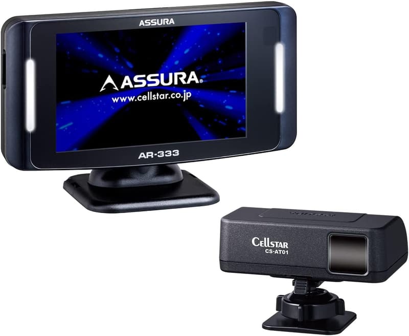 GPSレーダー探知機 セルスター AR-333 一体型 18バンド トリプルセンサー ゾーン30対応 日本製 3年保証
