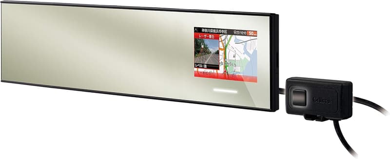 セルスター 3年保証付き GPSレーダー探知機 AR-5 ミラー型 270mm OBDII対応 3.2インチ