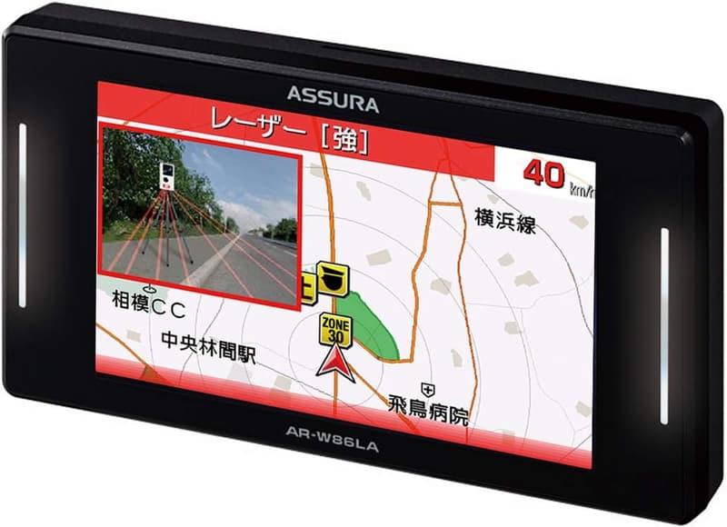 セルスター AR-W86LA レーザー式レーダー探知機 日本製 OBDII対応 フルマップ 3年保証
