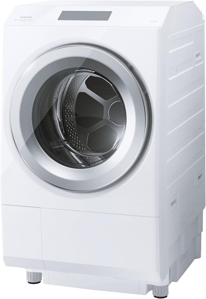 東芝 ドラム式洗濯乾燥機 12kg洗濯 7kg乾燥 ヒートポンプ 左開き 大風量 グランホワイト