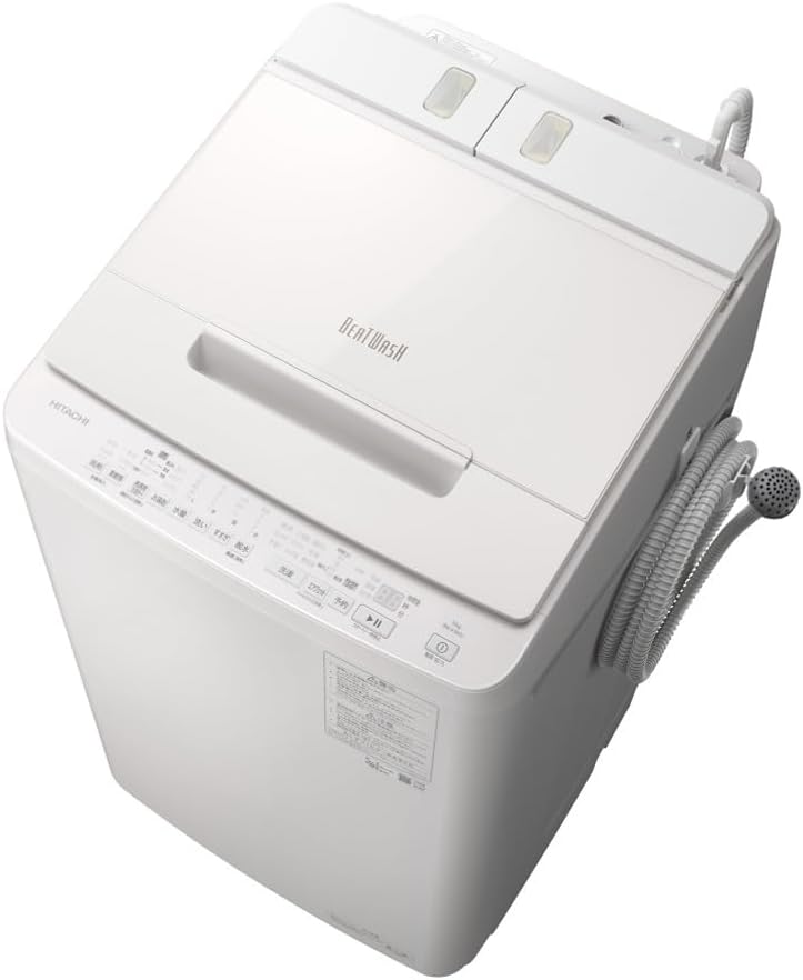 洗剤自動投入機能付き 日立 10kg 全自動洗濯機 BW-X100J W ホワイト