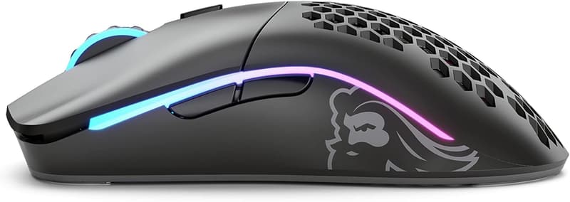 超軽量65gワイヤレスゲーミングマウス Model O- ブラック 19000DPIセンサー搭載