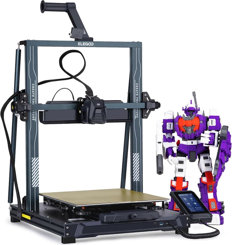 ELEGOO Neptune 4 Plus 300℃対応 FDM 3Dプリンター 最大印刷速度500mm/s 320x320x385mm