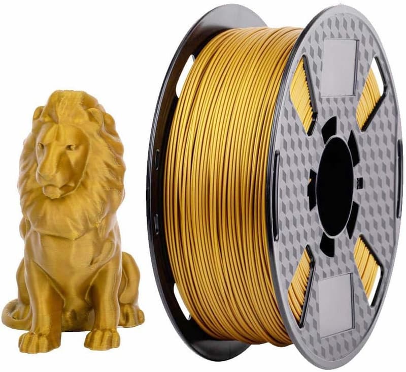 アンティークゴールド 3Dプリンターフィラメント 1.75mm 1KG スプール - CC3D MAX