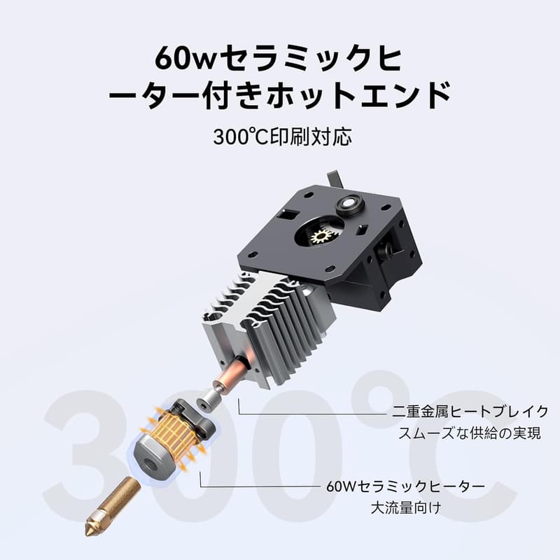 Creality Ender 3 V3 KE 3Dプリンター 高速500mm/s オートレベリング 静音設計 220×220×240 mm【PSE認証・日本語OS】