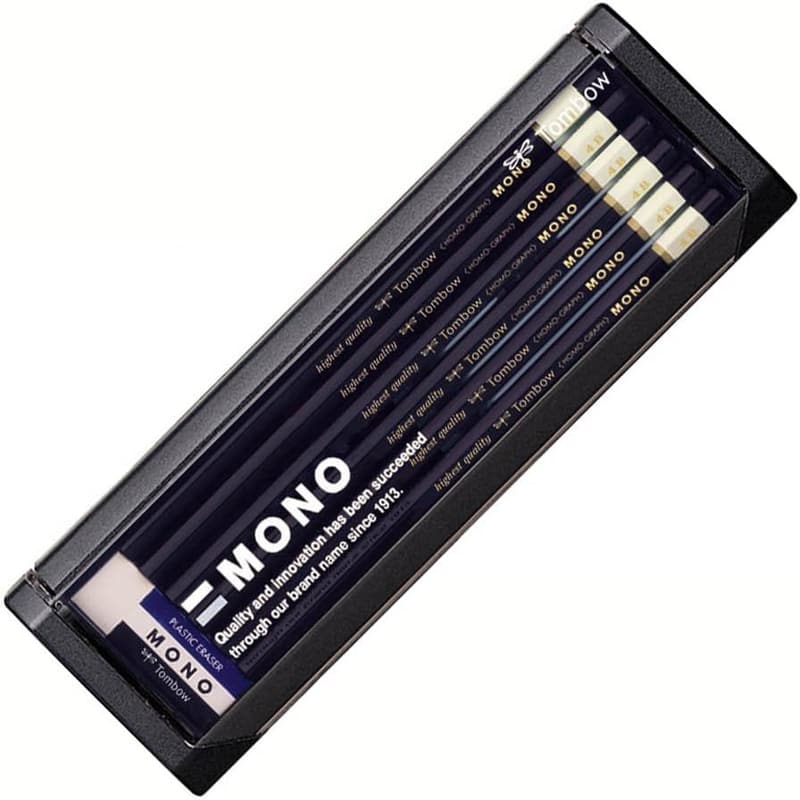 製図・デッサン用高級鉛筆 4B MONO（消しゴム付き） 1ダース