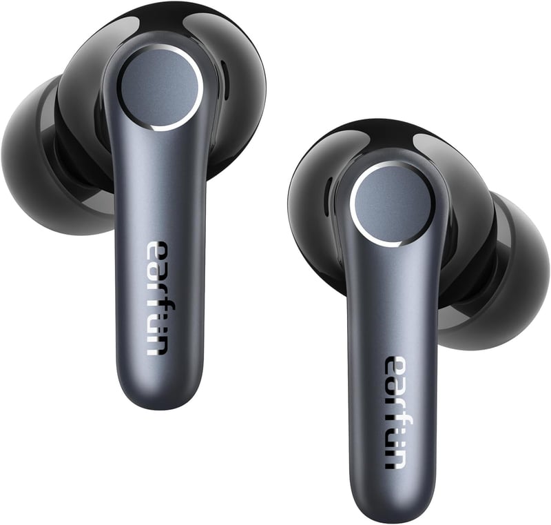 2025年金賞受賞 EarFun Air Pro 4 ワイヤレスイヤホン ハイブリッドANC/52時間再生/aptX・LDAC対応 (ブラック)