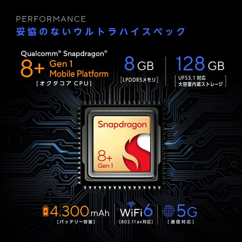 ASUS Zenfone 9 ミッドナイトブラック 5G対応 スマートフォン【日本正規代理店品】