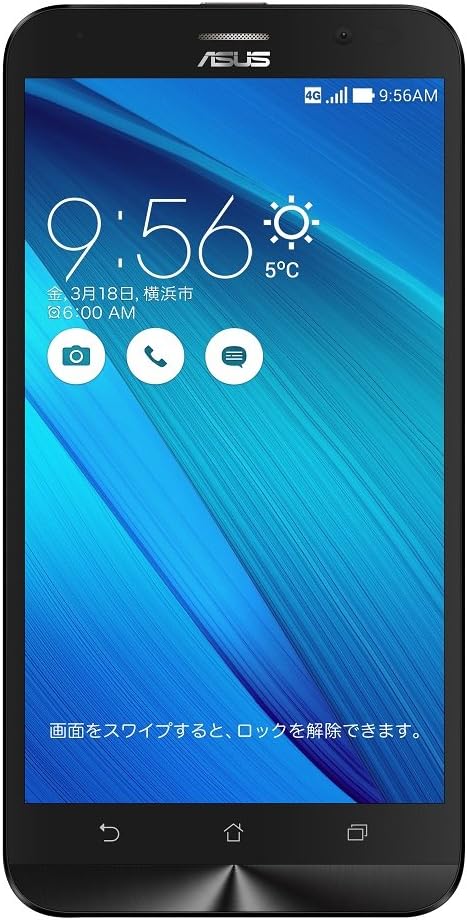 ASUSTek ZenFone Go （SIMフリー/Android5.1.1 /5.5インチ /デュアルSIM/ブルー）【国内正規品】