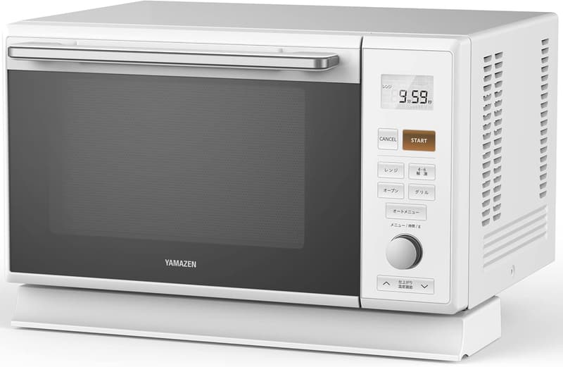 スチーム調理対応 25Lオーブンレンジ 一人暮らし向けホワイト MRK-F250TSV(W)