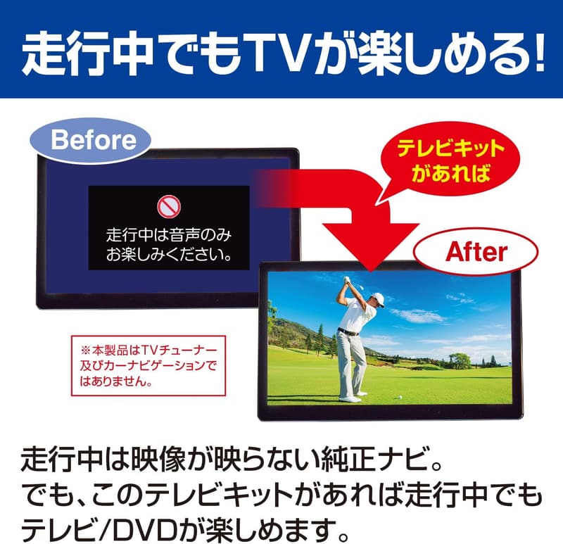ヤリス（R2.2～R6.1）用テレビキャンセラーキット