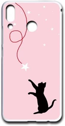 ZenFone 5 (ZE620KL) スマホケース カバー [ネコと星デザイン]
