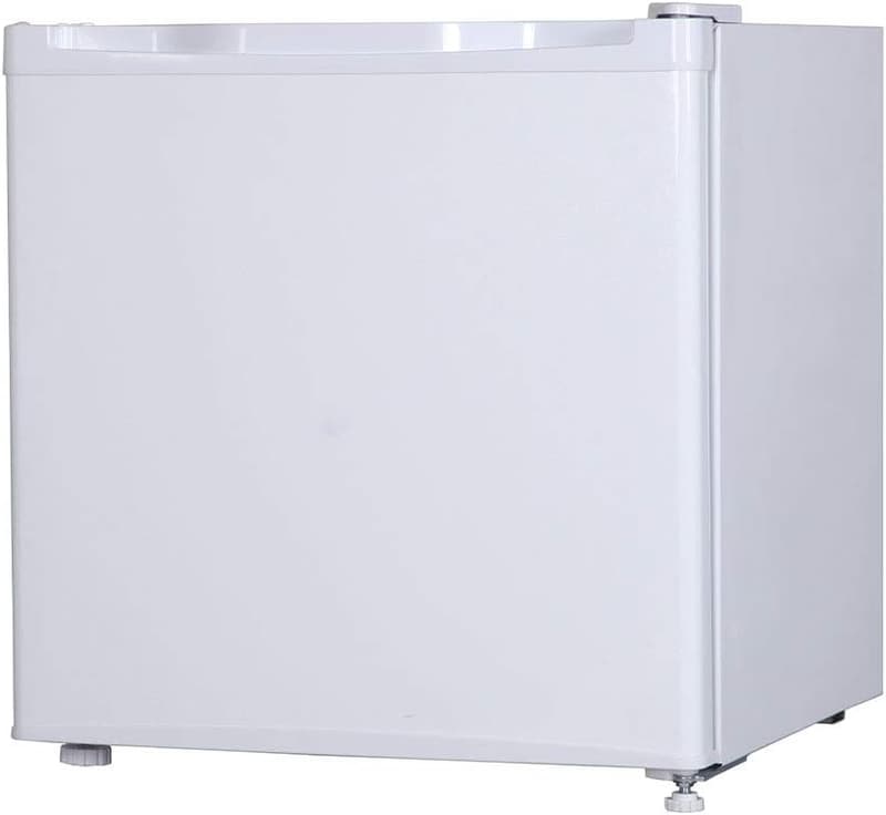 一人暮らし向けコンパクト冷蔵庫 46L ホワイト 右開き