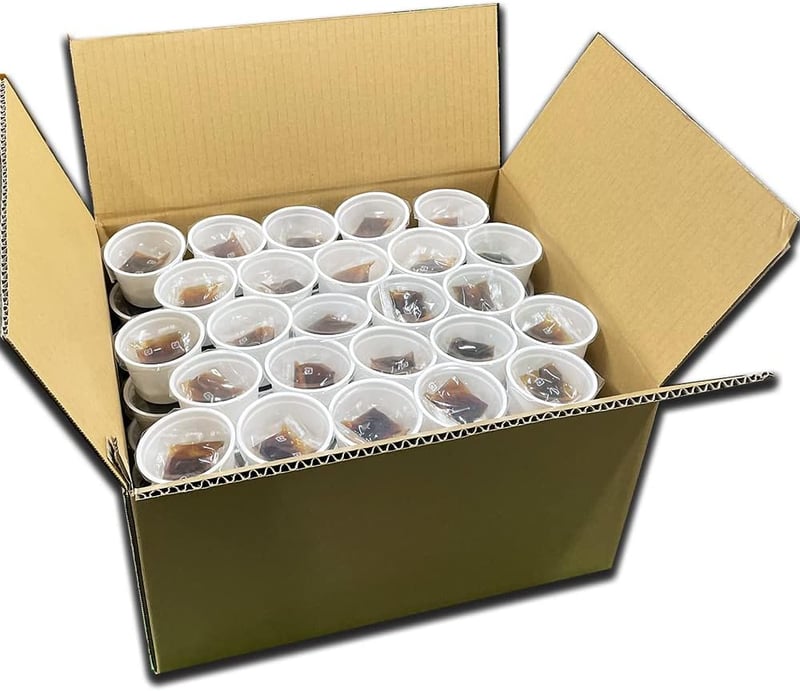 北海道産大豆使用 業務用カップ納豆 40g×100個 冷凍保存可 たれ付